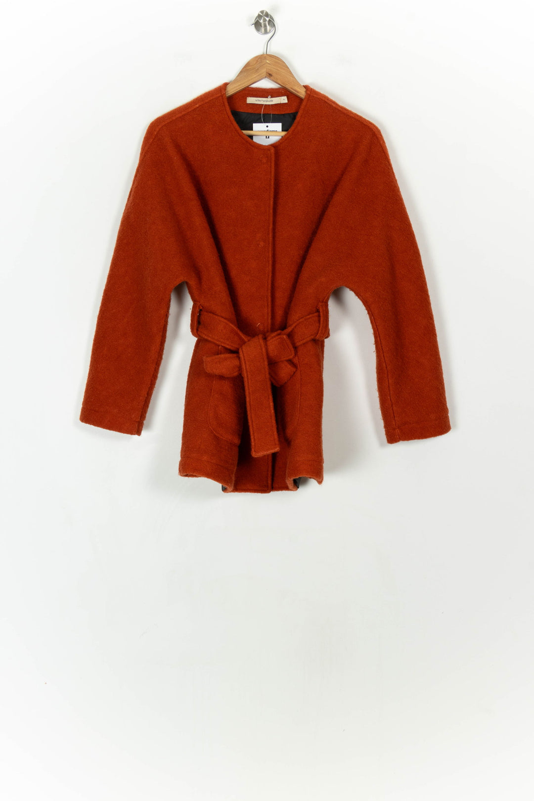 Manteau Orange - Taille M/38 de la marque La Fée Maraboutée | PARAD121876 - Vendu par Paradigme - Image 2
