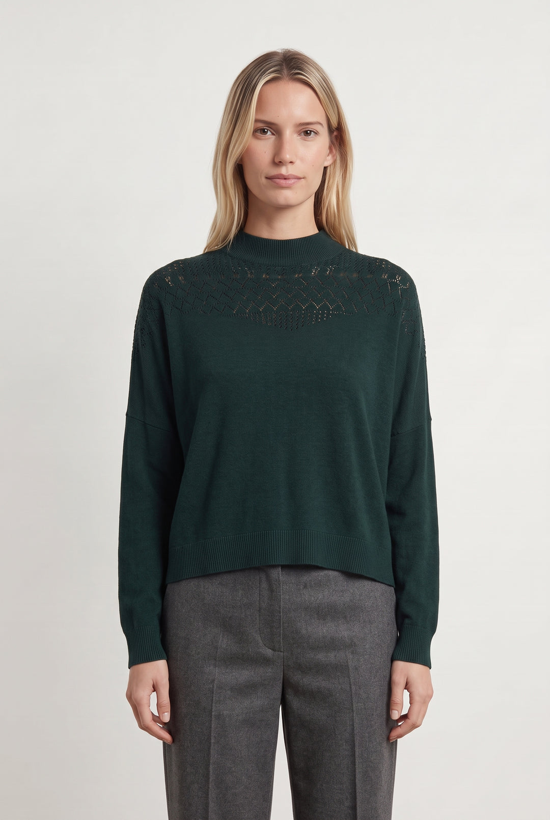 Pull Vert - Taille XS/34 de la marque I.Code | PARAD121879 - Vendu par Paradigme - Image 1