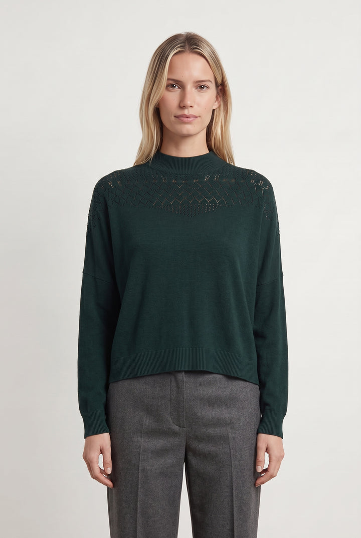 Pull Vert - Taille XS/34 de la marque I.Code | PARAD121879 - Vendu par Paradigme - Image 1