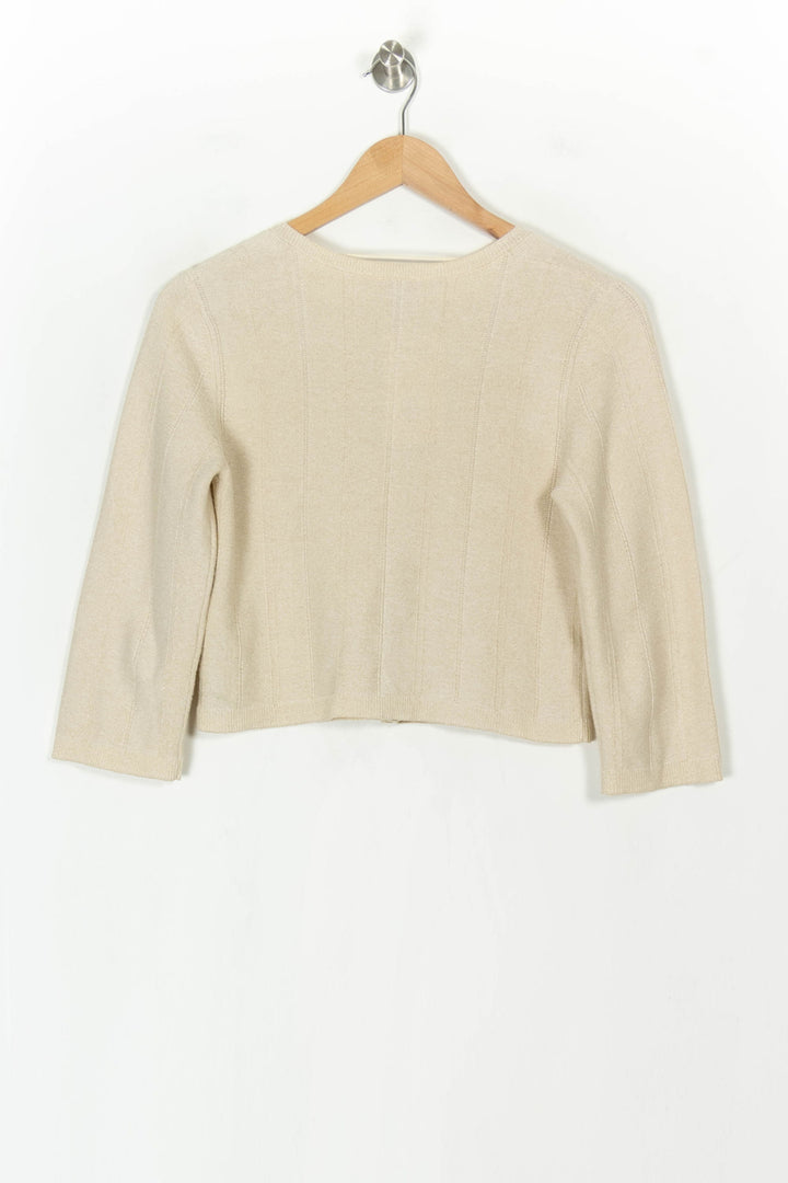 Cardigan Beige - Taille XS/34 de la marque Pablo | PARAD121880 - Vendu par Paradigme - Image 5