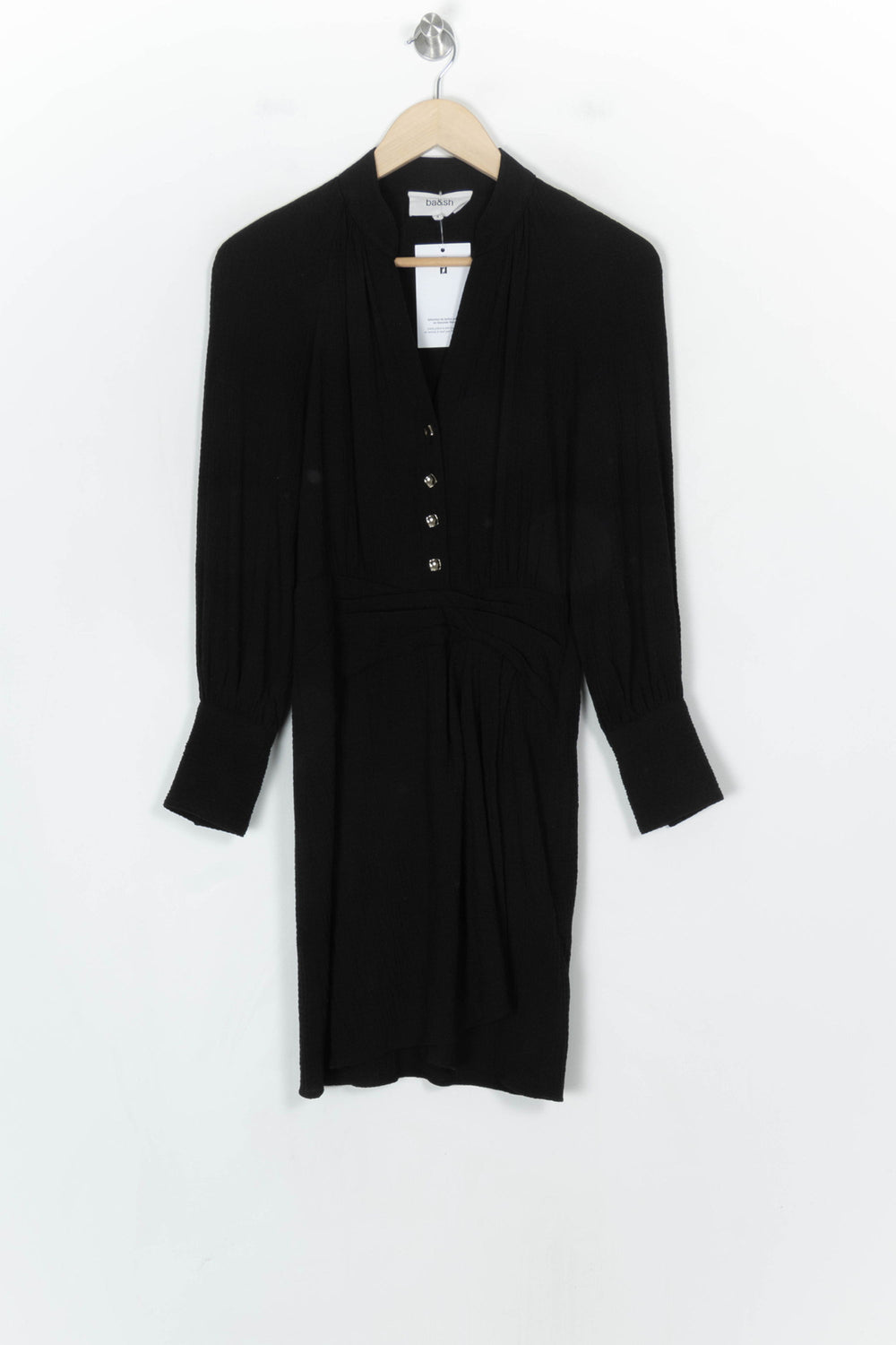 Robe Courte Noire - Taille XS/34 de la marque ba&sh | PARAD121881 - Vendu par Paradigme - Image 2