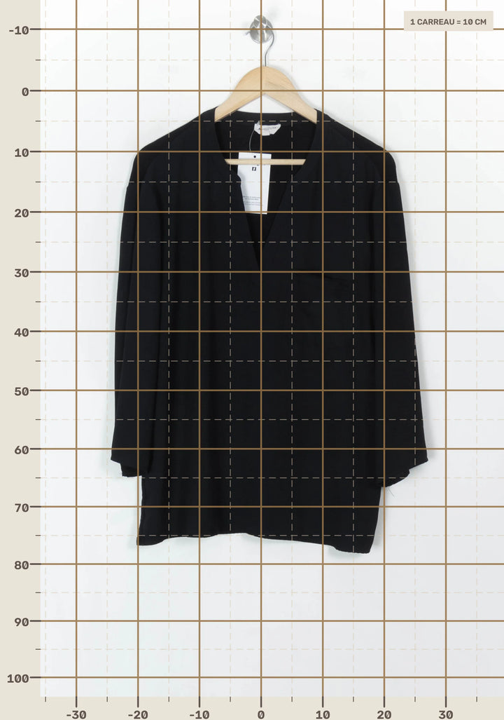 Blouse Bleue - Taille XXXL/46 de la marque Maison 123 | PARAD121884 - Vendu par Paradigme - Image 4