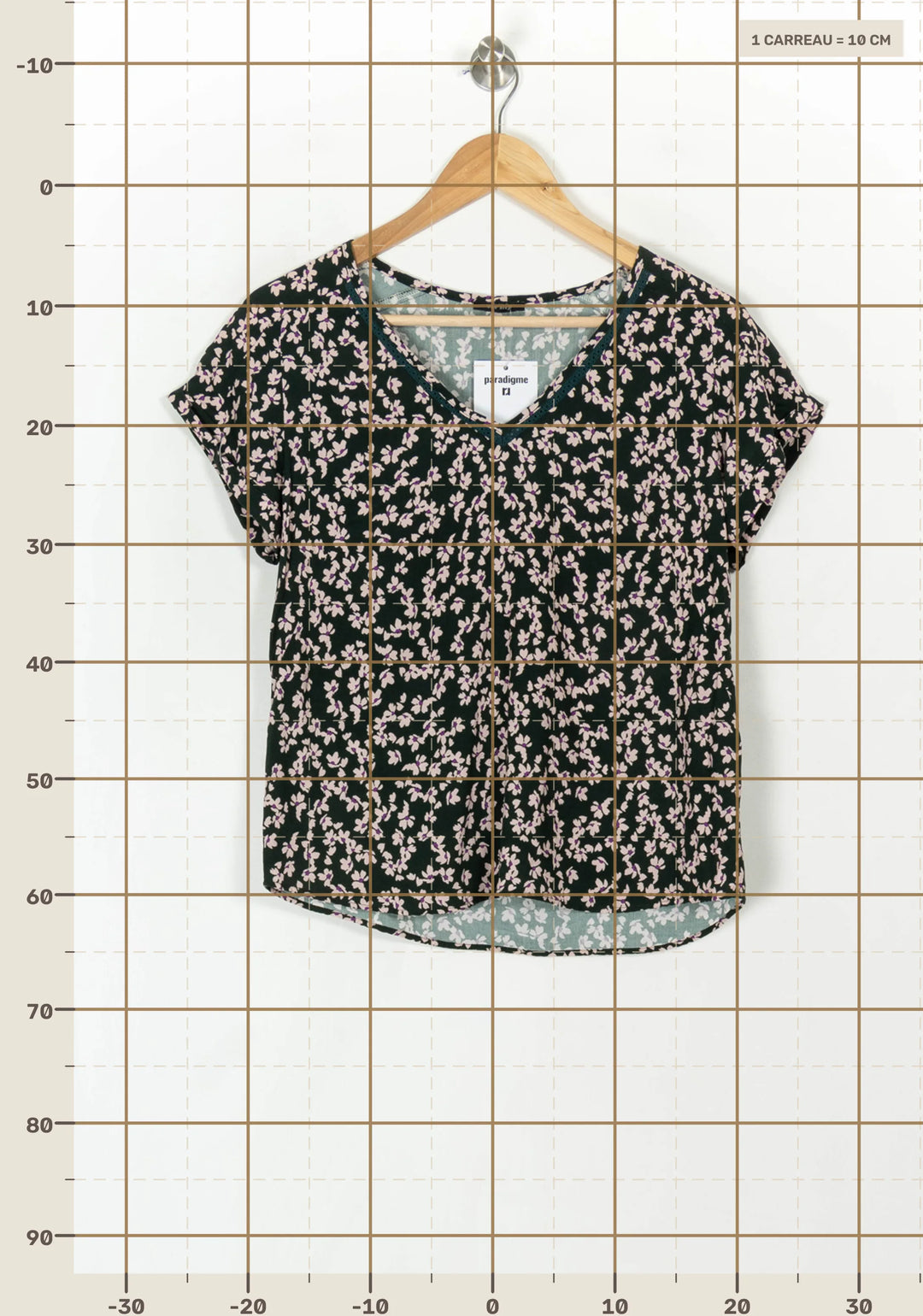 Blouse Noire et Rose - Taille XS/34 de la marque One Step | PARAD121885 - Vendu par Paradigme - Image 4