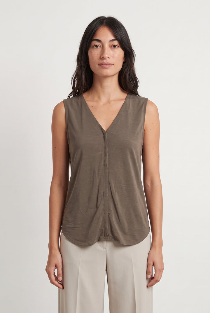 Blouse Verte - Taille S/36 de la marque Sud express | PARAD121890 - Vendu par Paradigme - Image 1