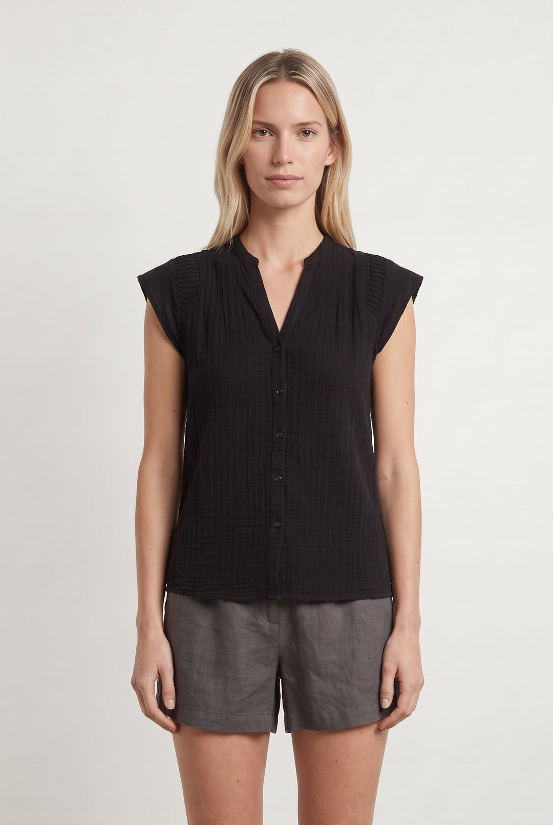 Blouse Noire - Taille S/36 de la marque Maison 123 | PARAD121892 - Vendu par Paradigme - Image 1