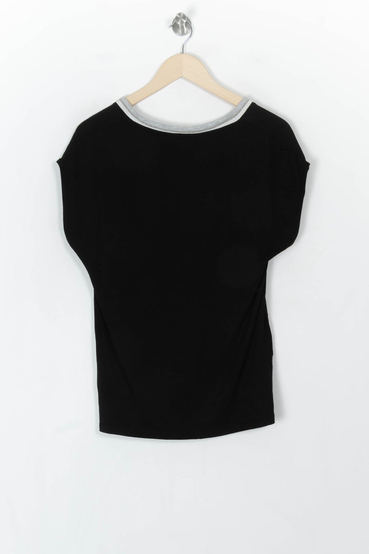 T-shirt Noir et Gris - Taille M/38 de la marque Maison 123 | PARAD121894 - Vendu par Paradigme - Image 5