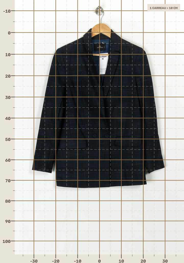 Blazer Bleu - Taille XS/34 de la marque One Step | PARAD121895 - Vendu par Paradigme - Image 4