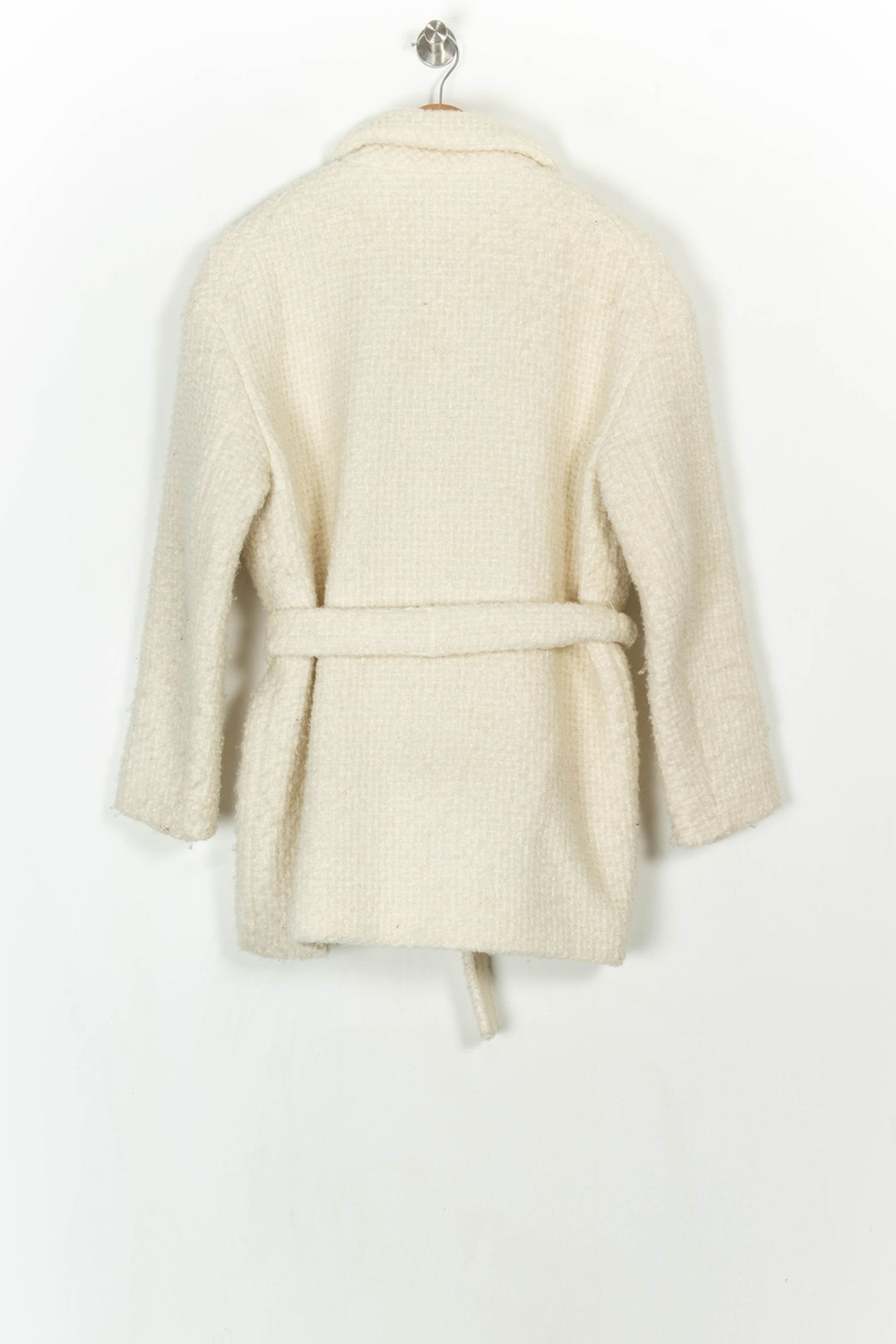 Manteau Ceinturé Beige - Taille S/36 de la marque Maje | PARAD121896 - Vendu par Paradigme - Image 5