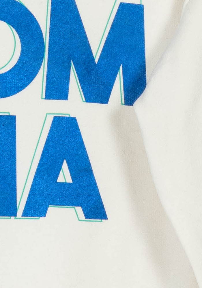 Sweatshirt Blanc et Bleu - Taille XS/34 de la marque One Step | PARAD121897 - Vendu par Paradigme - Image 3