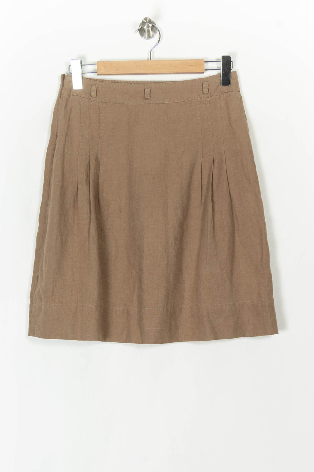 Jupe Droite Marron - Taille M/38 de la marque Maison 123 | PARAD121898 - Vendu par Paradigme - Image 5