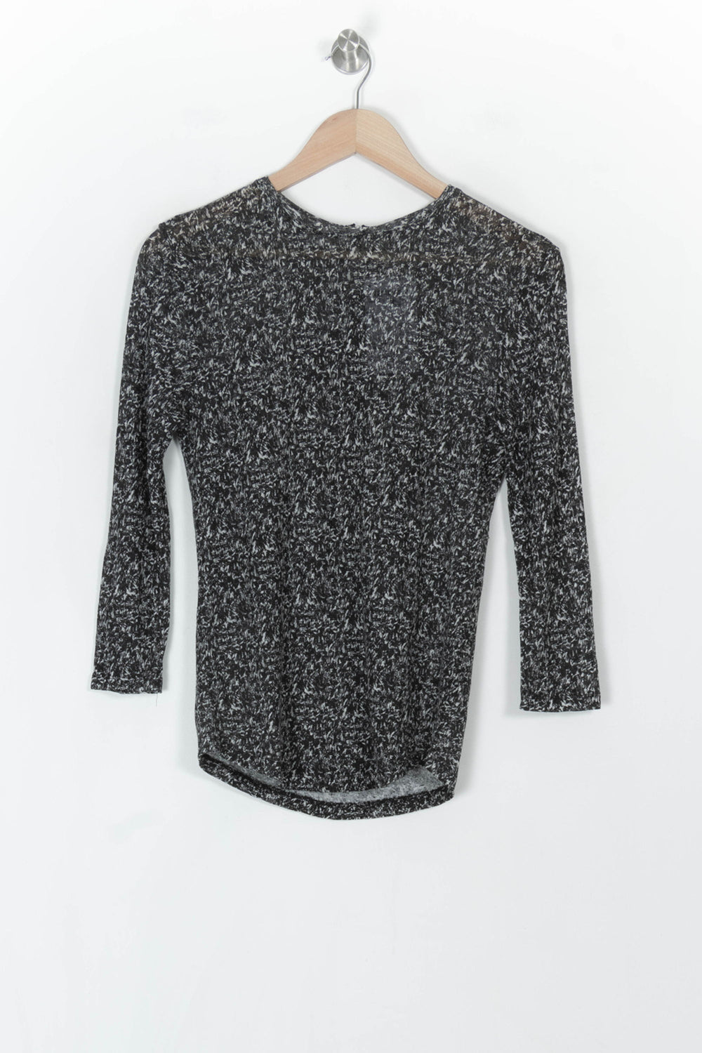 Blouse Noire et Blanche - Taille XS/34 de la marque IKKS | PARAD121900 - Vendu par Paradigme - Image 2