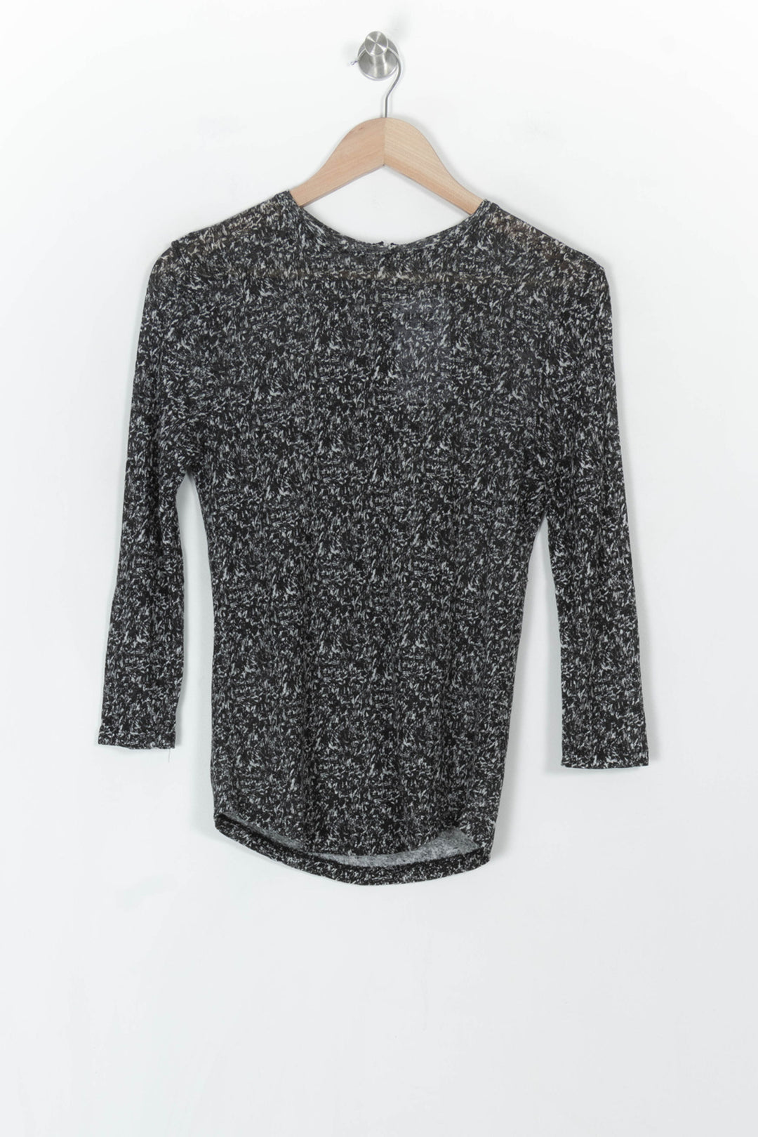 Blouse Noire et Blanche - Taille XS/34 de la marque IKKS | PARAD121900 - Vendu par Paradigme - Image 2