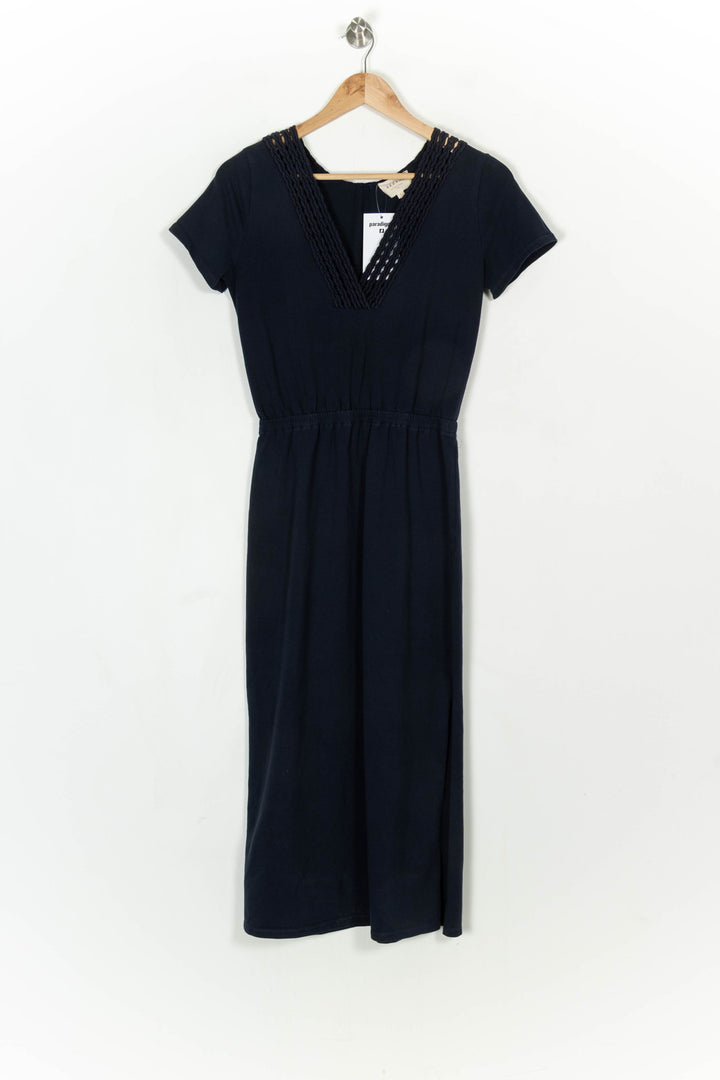 Robe Longue Bleue - Taille S/36 de la marque Sézane | PARAD122403 - Vendu par Paradigme - Image 2