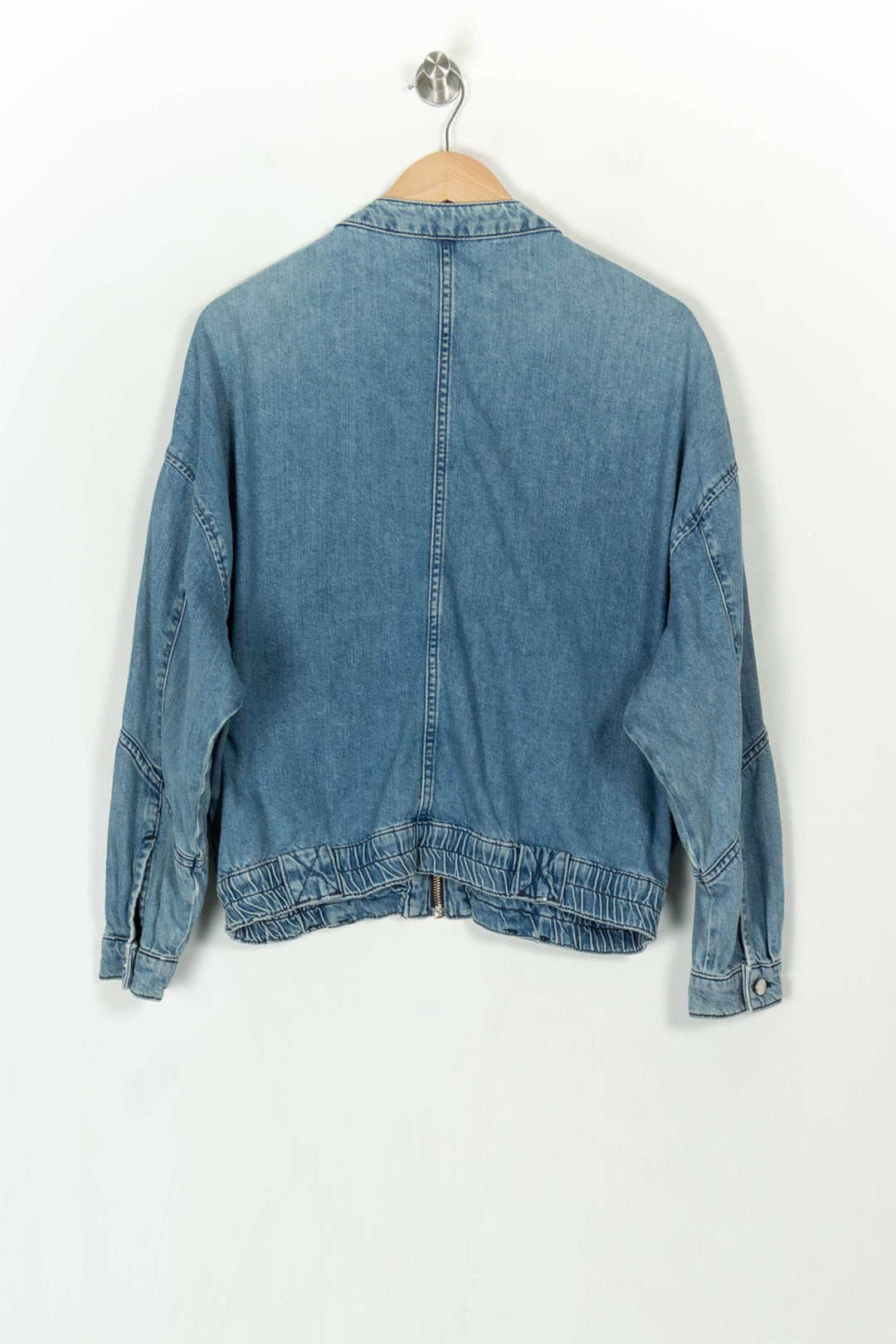 Veste en Jean Bleue - Taille S/36 de la marque ba&amp;sh | PARAD122405 - Vendu par Paradigme - Image 5