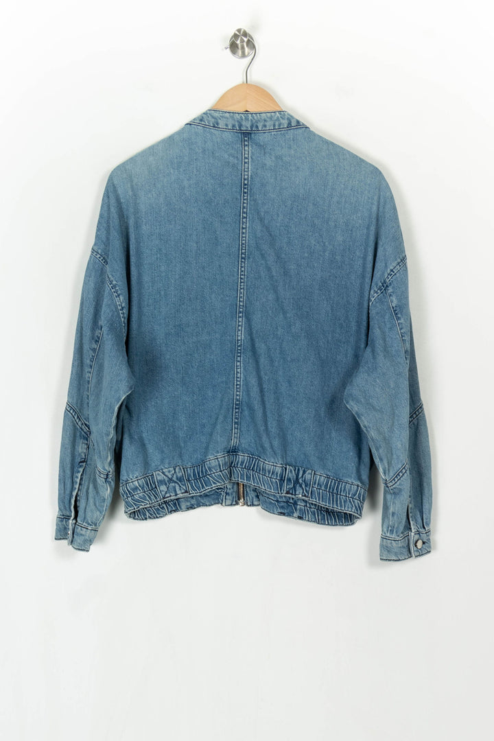 Veste en Jean Bleue - Taille S/36 de la marque ba&amp;sh | PARAD122405 - Vendu par Paradigme - Image 5