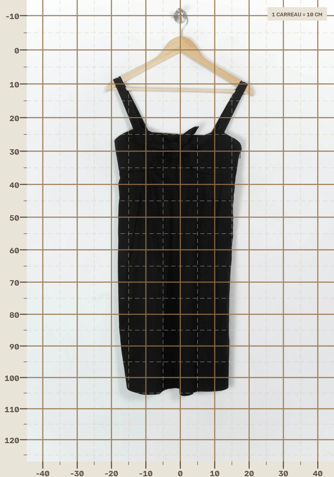 Robe Noire - Taille M/38 de la marque Tara Jarmon | PARAD122408 - Vendu par Paradigme - Image 4