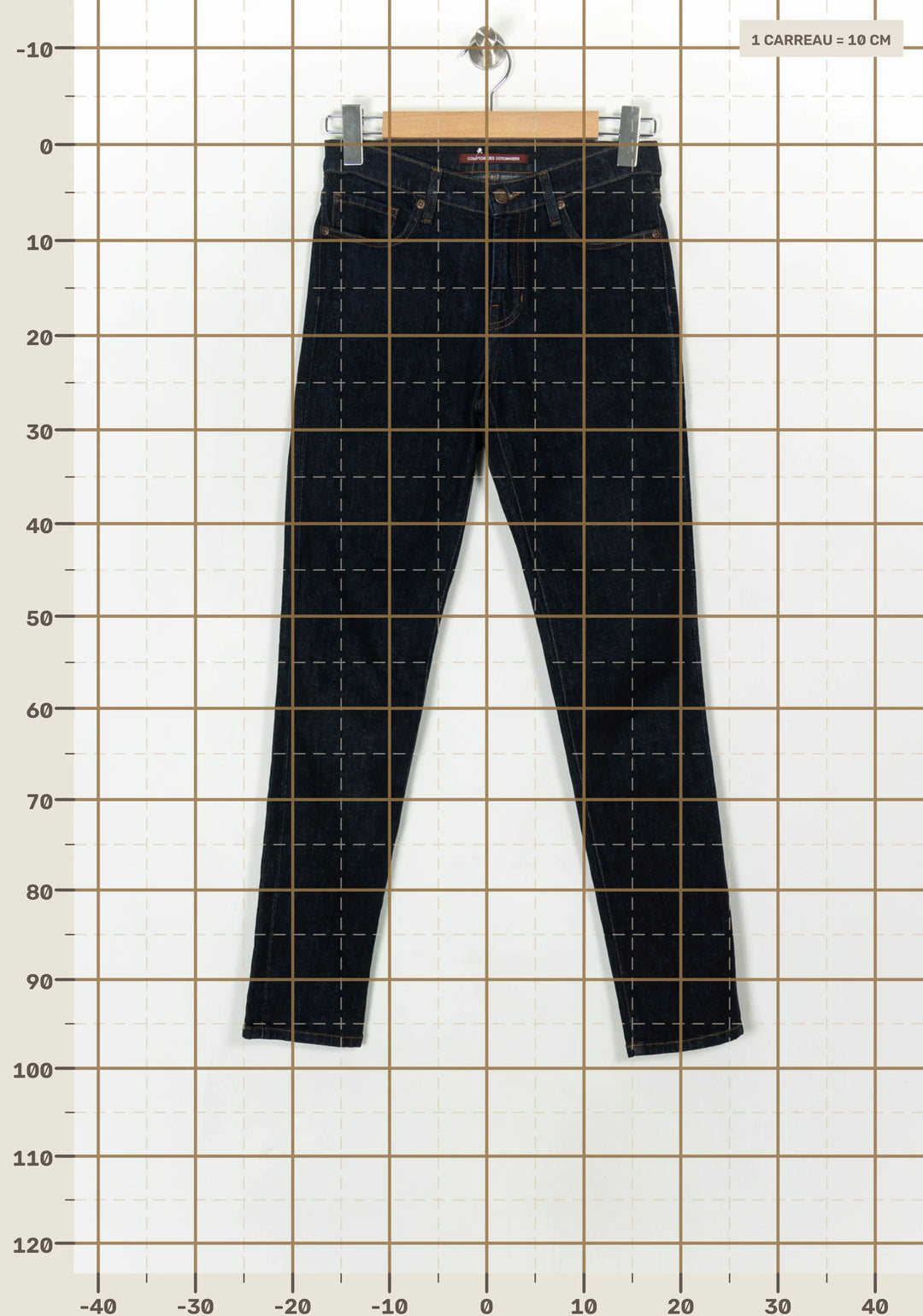 Jean Bleu - Taille XS/34 de la marque Comptoir des Cotonniers | PARAD122409 - Vendu par Paradigme - Image 4