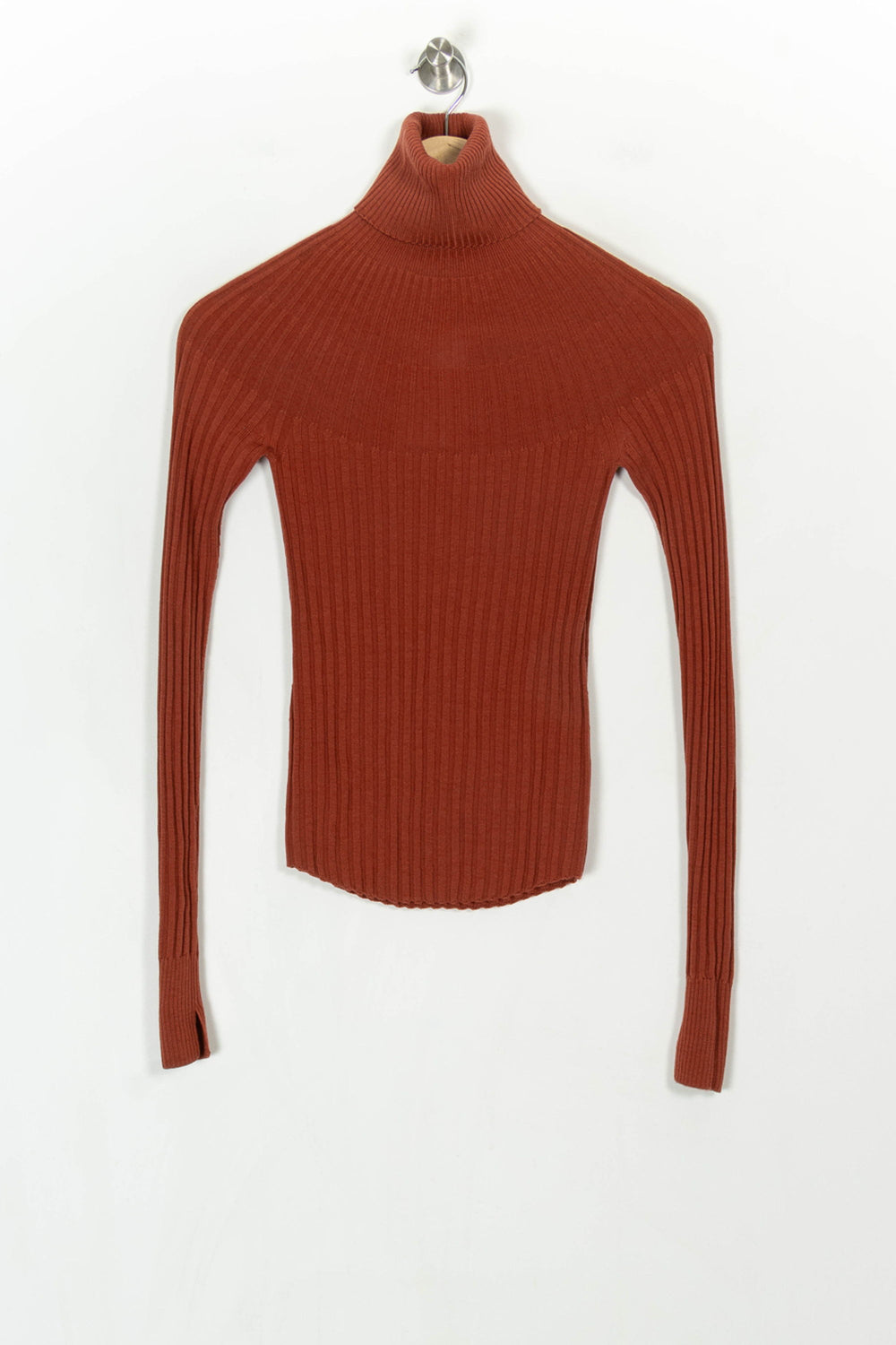 Pull Col Roulé Orange - Taille XS/34 de la marque Comptoir des Cotonniers | PARAD122411 - Vendu par Paradigme - Image 2