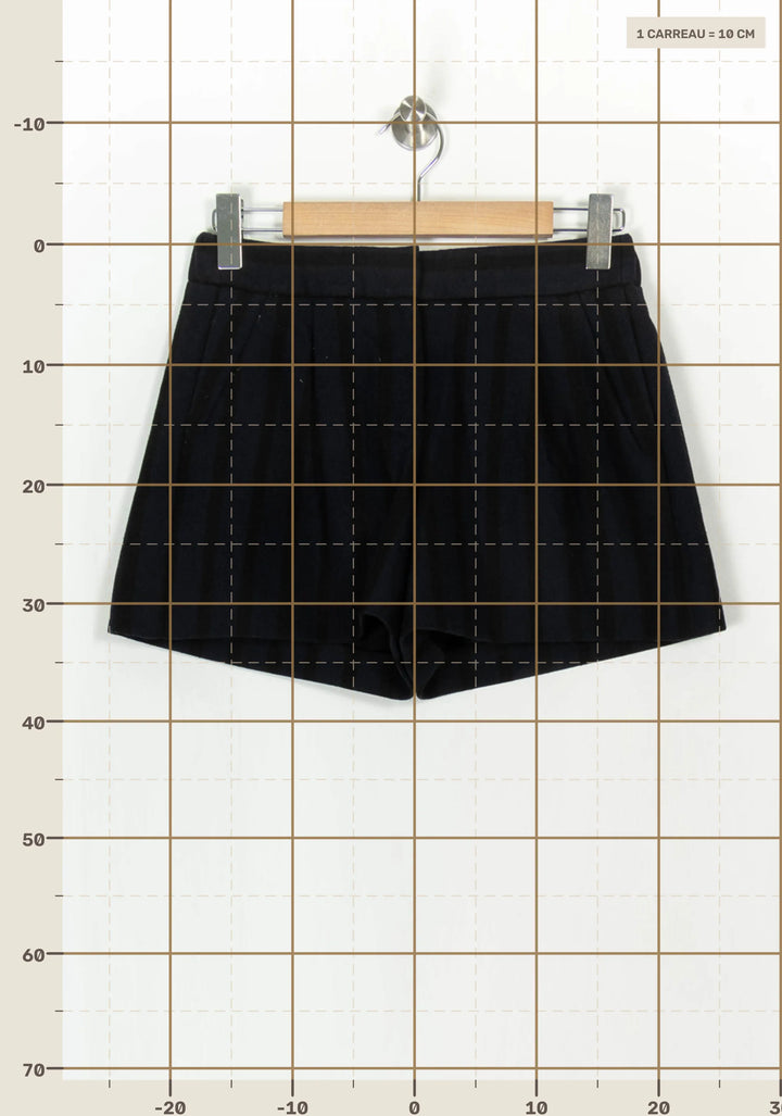 Short Noir - Taille M/38 de la marque Maje | PARAD122412 - Vendu par Paradigme - Image 4