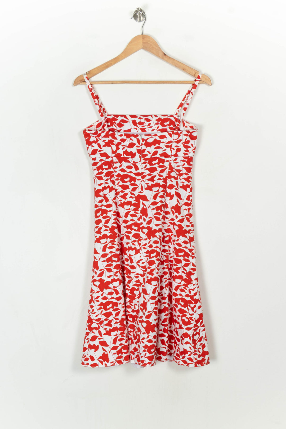 Robe Évasée Blanche et Rouge - Taille S/36 de la marque Maison 123 | PARAD122414 - Vendu par Paradigme - Image 5