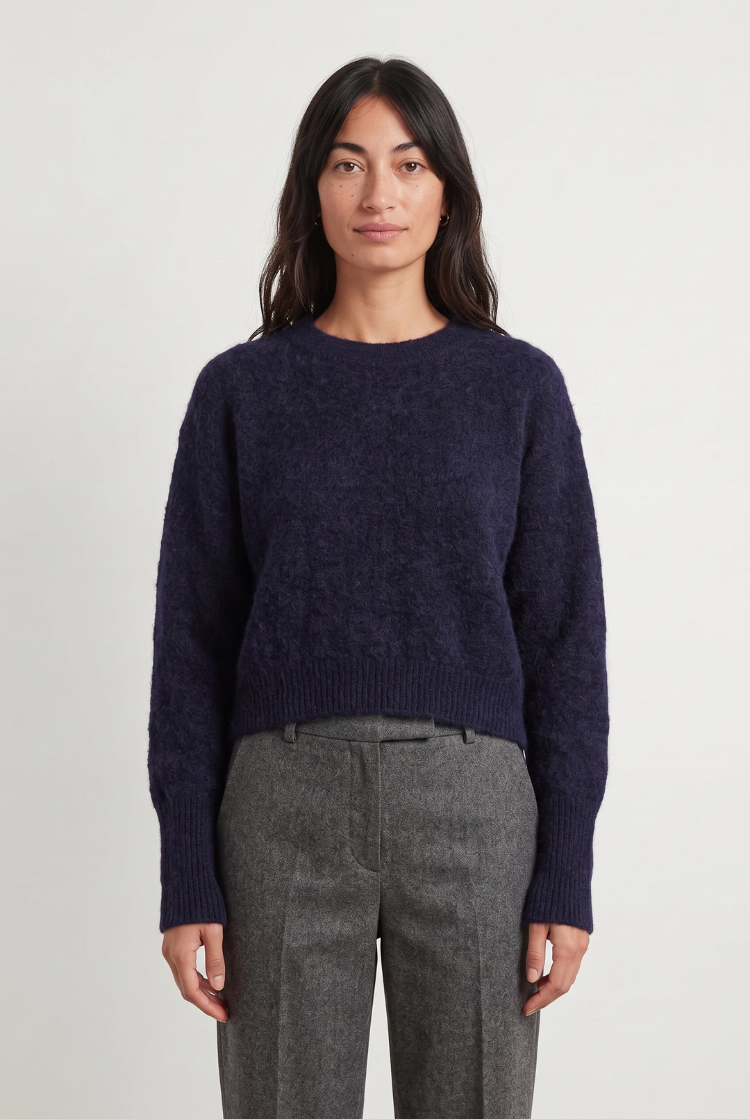 Pull Violet - Taille S/36 de la marque American Vintage | PARAD122416 - Vendu par Paradigme - Image 1