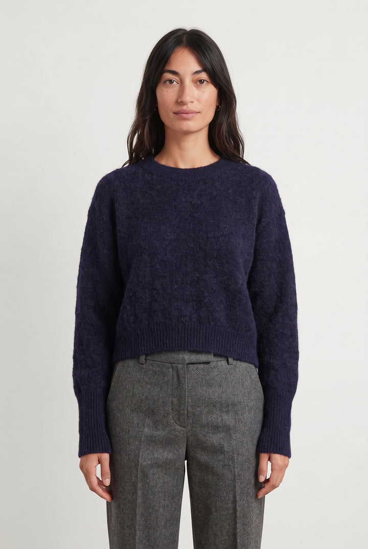 Pull Violet - Taille S/36 de la marque American Vintage | PARAD122416 - Vendu par Paradigme - Image 1
