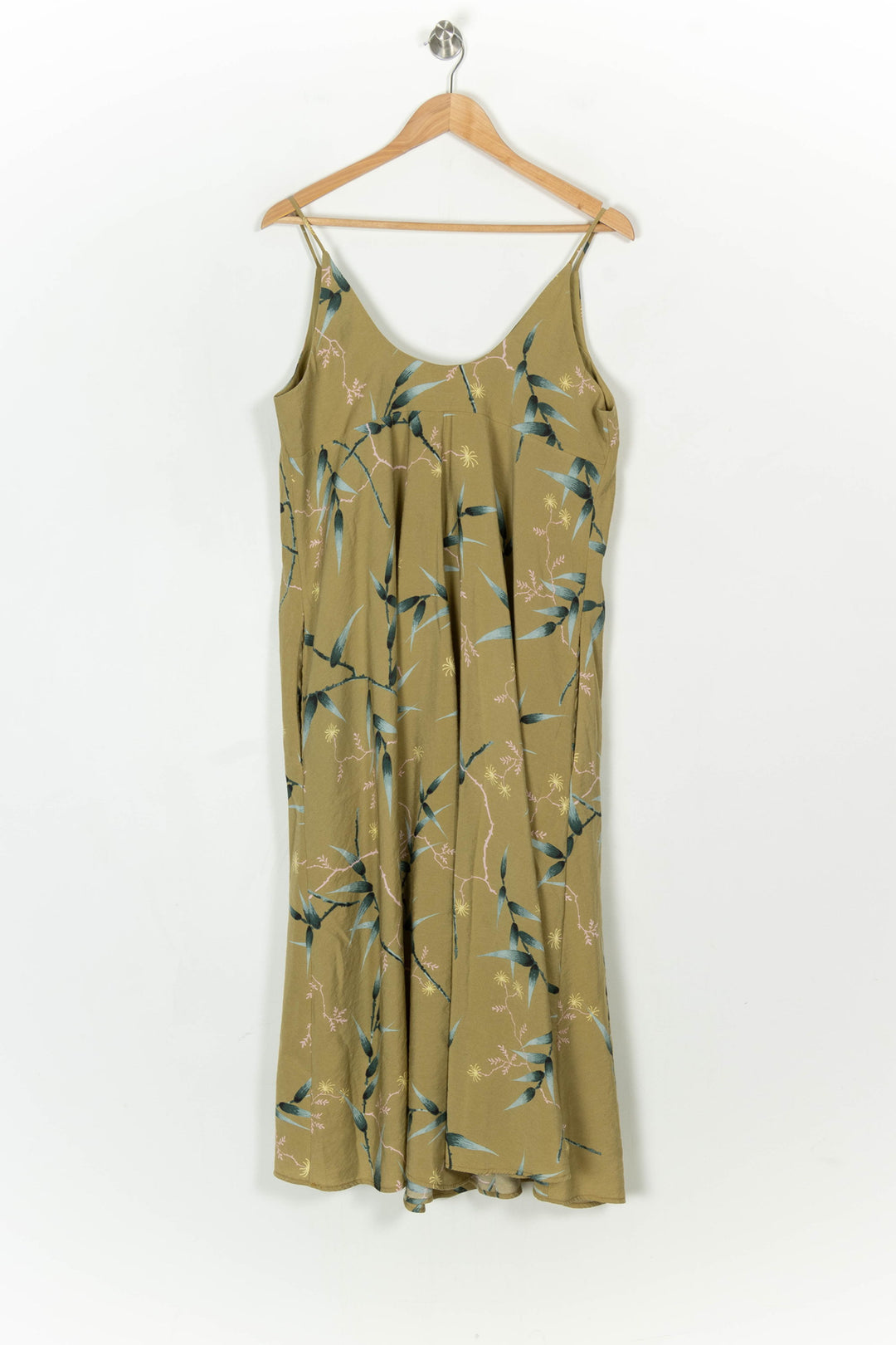 Robe Longue Kaki et Vert - Taille L/40 de la marque COS | PARAD122419 - Vendu par Paradigme - Image 5