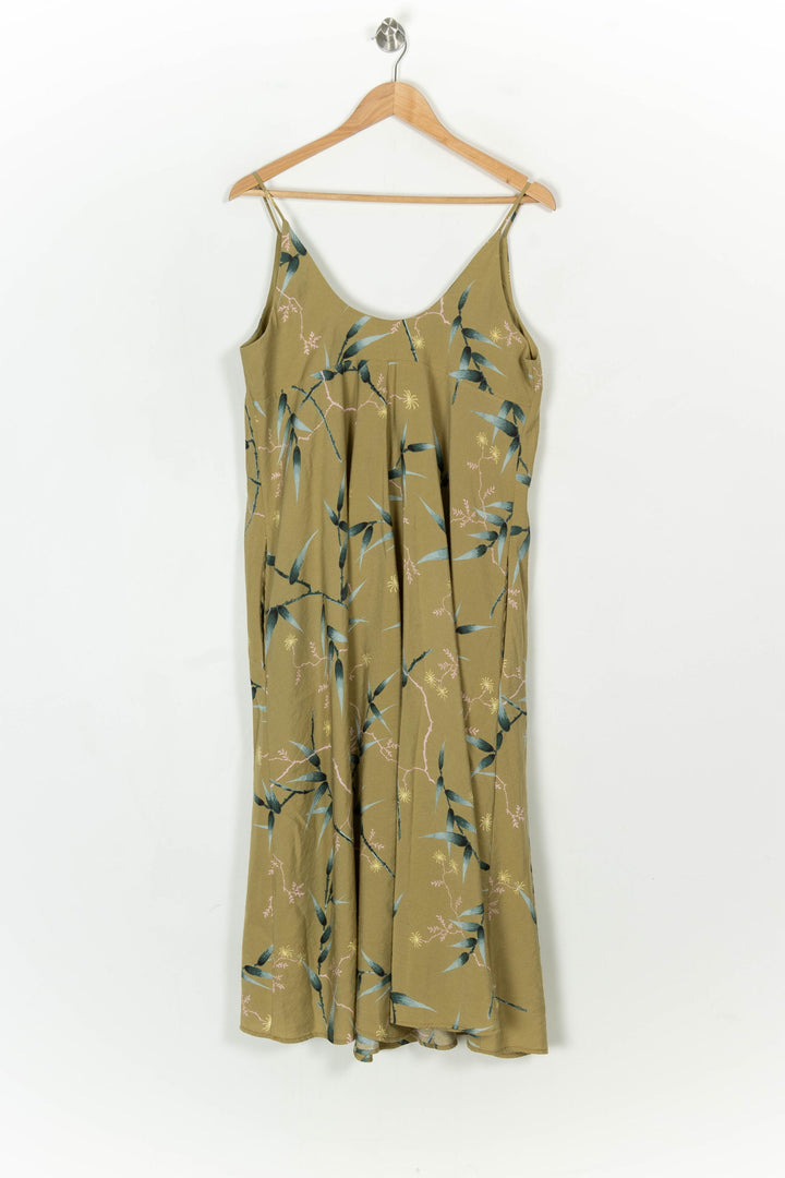 Robe Longue Kaki et Vert - Taille L/40 de la marque COS | PARAD122419 - Vendu par Paradigme - Image 5