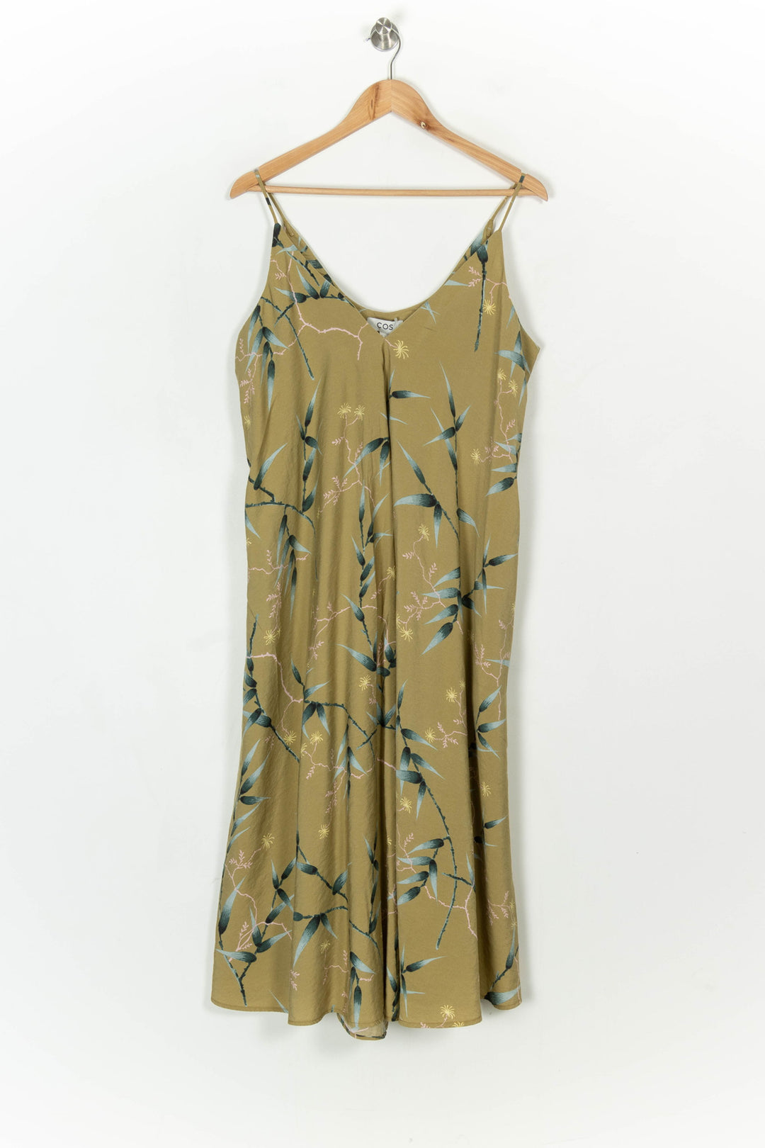 Robe Longue Kaki et Vert - Taille L/40 de la marque COS | PARAD122419 - Vendu par Paradigme - Image 2