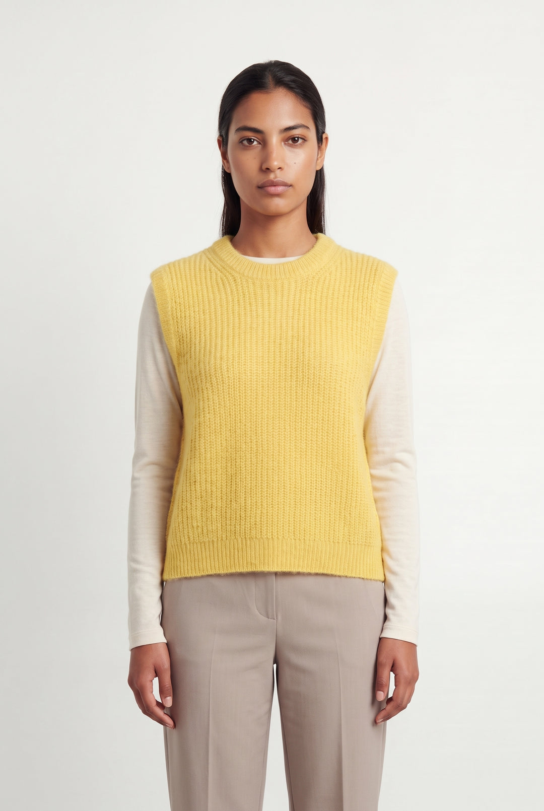 Débardeur Jaune - Taille L/40 de la marque La Redoute Collections | PARAD122420 - Vendu par Paradigme - Image 1
