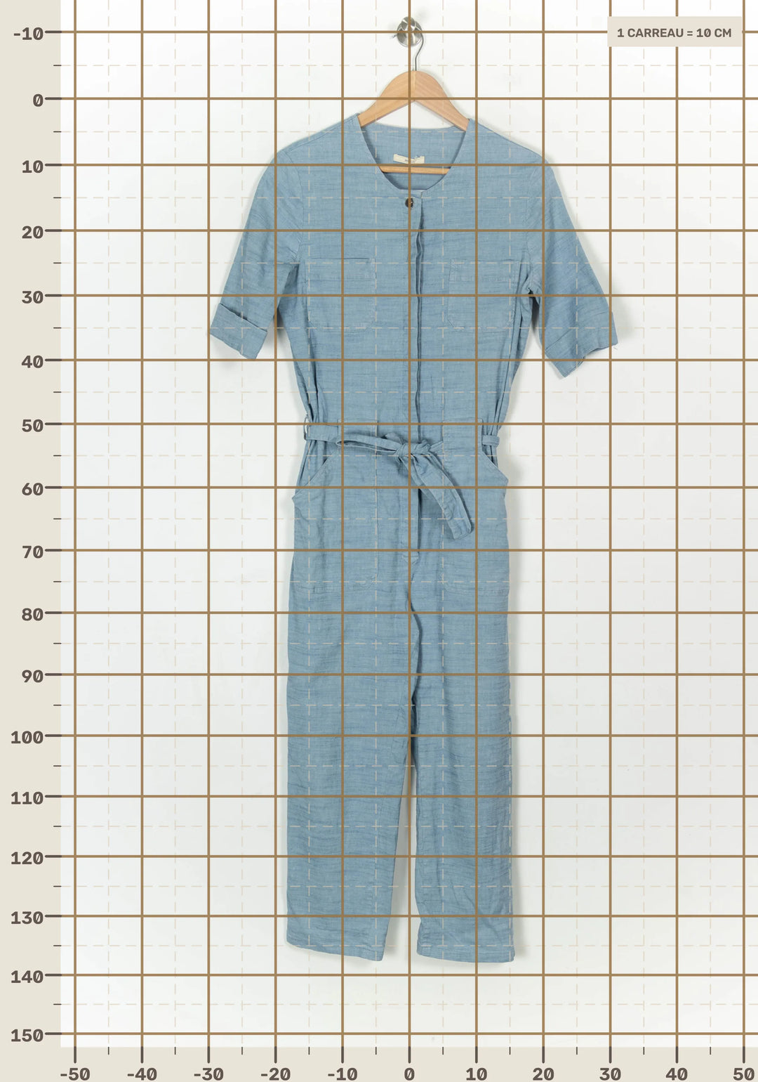 Combinaison Bleue - Taille S/36 de la marque Sessùn | PARAD122422 - Vendu par Paradigme - Image 4