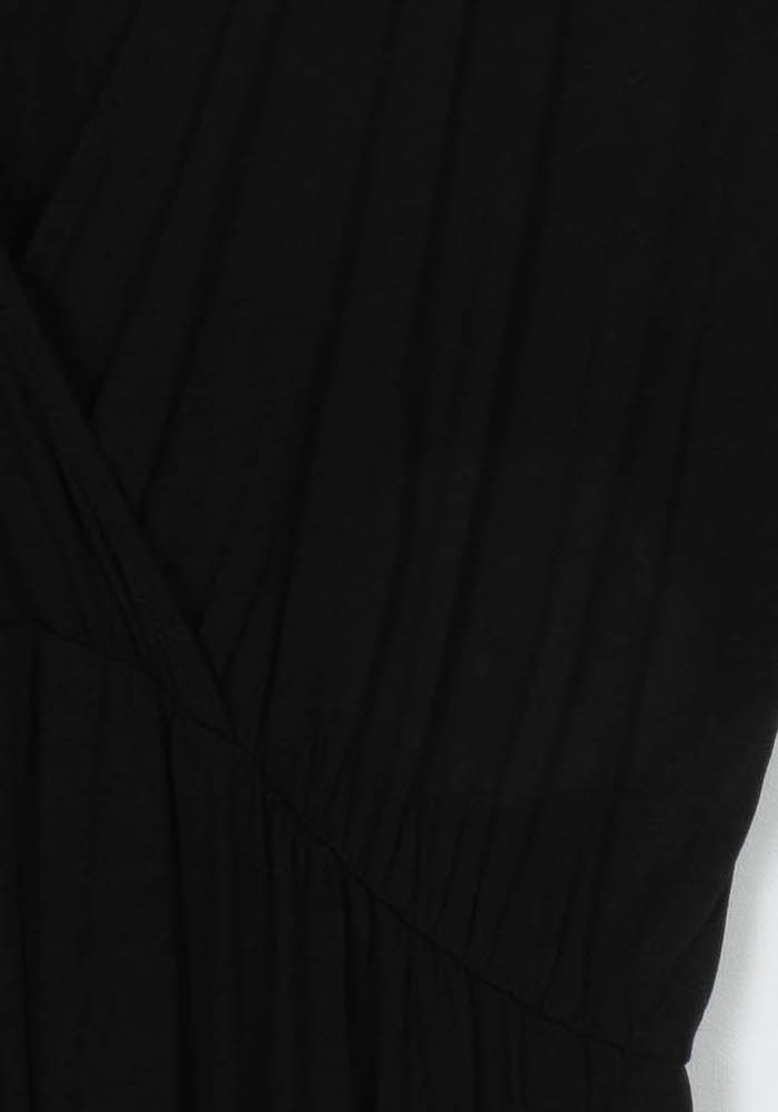 Robe Longue Noire - Taille L/40 de la marque La Fée Maraboutée | PARAD122425 - Vendu par Paradigme - Image 3