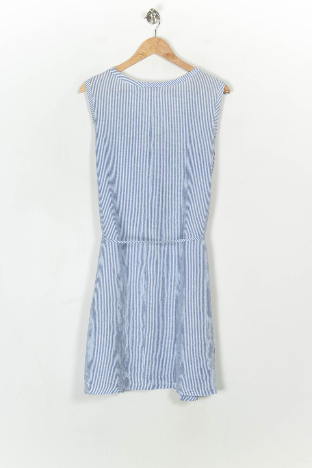 Robe Chemise Bleue et Blanche - Taille XS/34 de la marque American Vintage | PARAD122427 - Vendu par Paradigme - Image 5