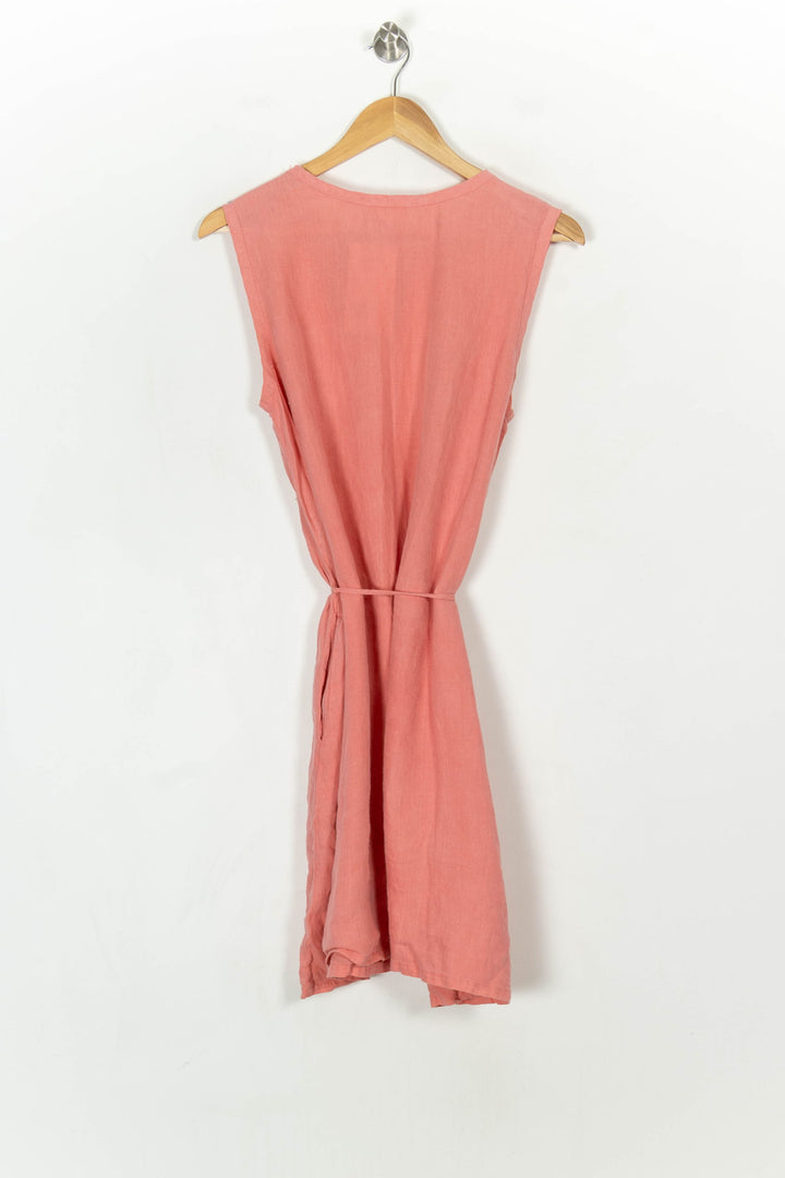 Robe Sans Manches Rose - Taille S/36 de la marque American Vintage | PARAD122428 - Vendu par Paradigme - Image 5