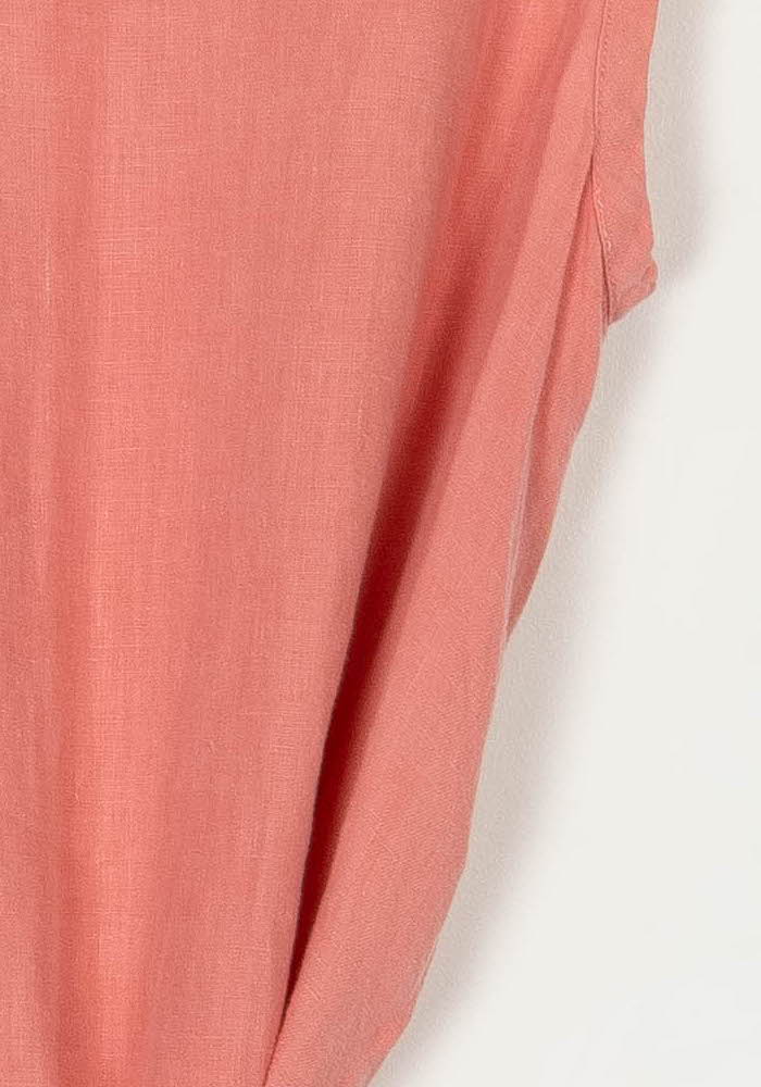 Robe Sans Manches Rose - Taille S/36 de la marque American Vintage | PARAD122428 - Vendu par Paradigme - Image 3