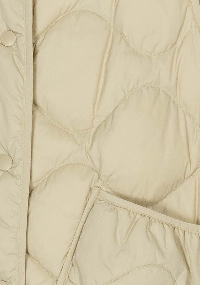 Gilet matelassé beige - Taille XL/42 de la marque Comptoir des Cotonniers | PARAD122432 - Vendu par Paradigme - Image 3