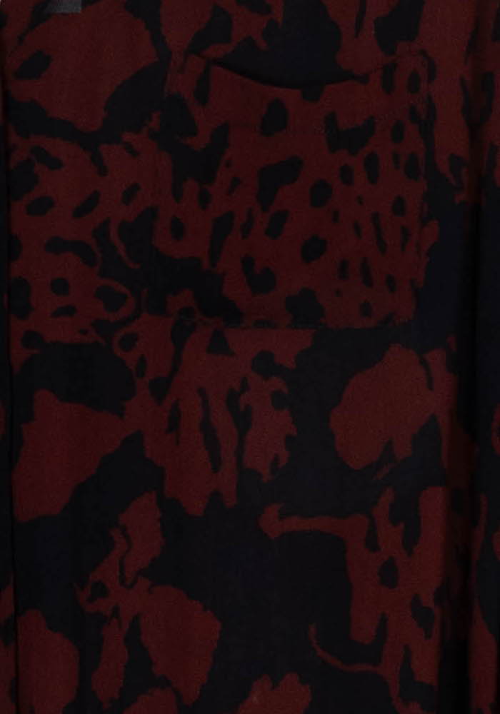 Chemise Bordeaux et Noire - Taille M/38 de la marque ba&amp;sh | PARAD122435 - Vendu par Paradigme - Image 3