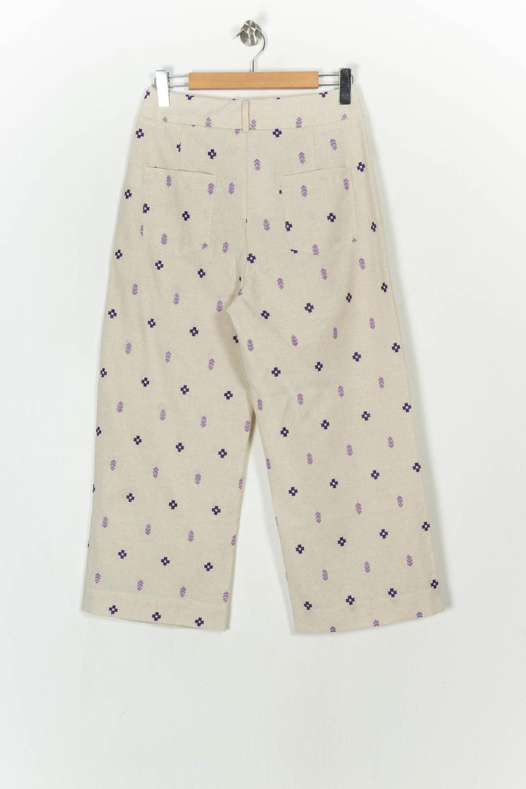 Pantalon Beige et Violet - Taille L/40 de la marque Grace &amp; Mila | PARAD122436 - Vendu par Paradigme - Image 5