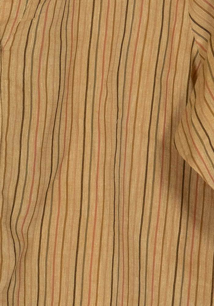 Chemise Rayée Beige et Marron - Taille L/40 de la marque Emile &amp; Ida | PARAD122442 - Vendu par Paradigme - Image 3
