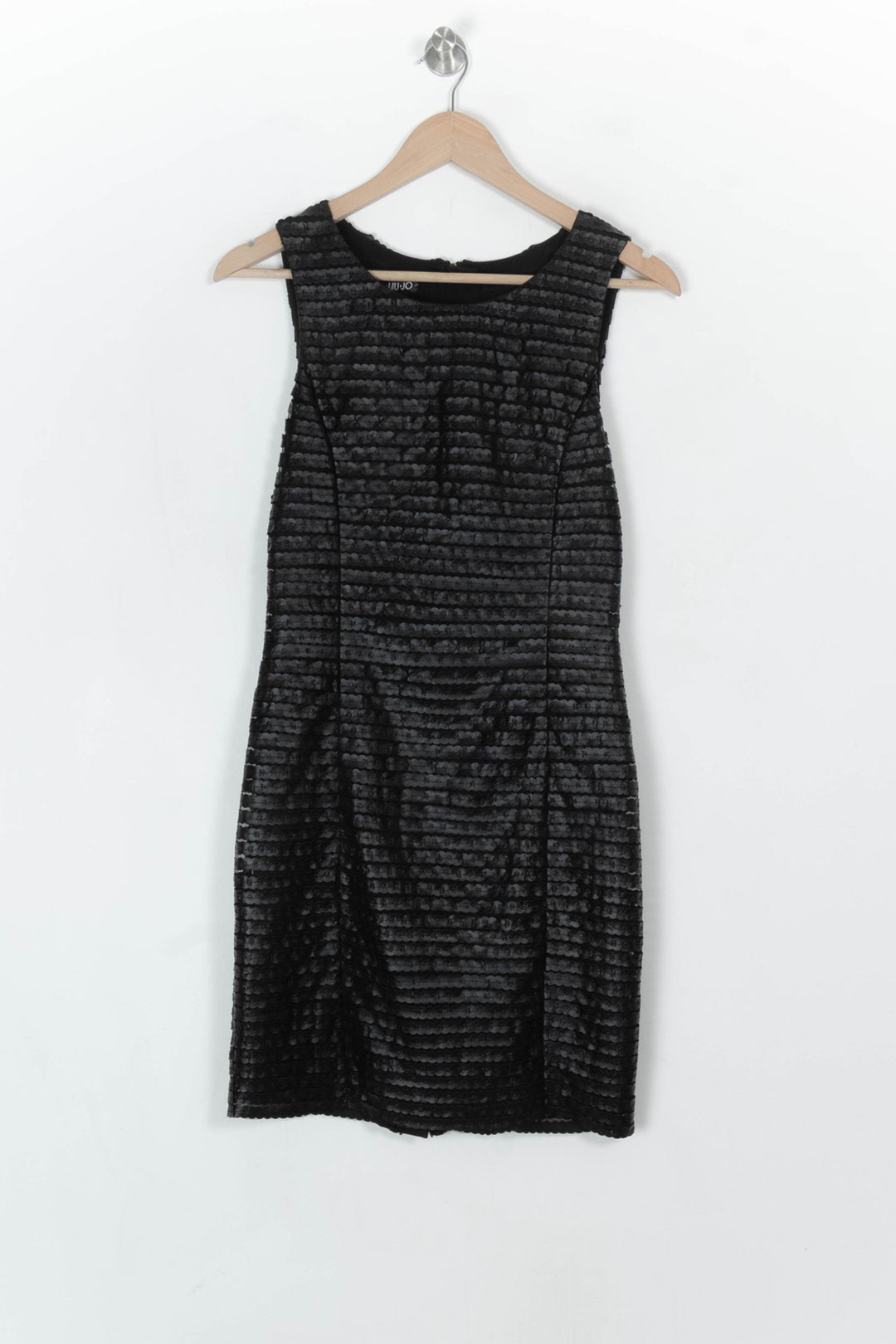 Robe Droite Noire - Taille L/40 de la marque Liu Jo | PARAD122451 - Vendu par Paradigme - Image 2