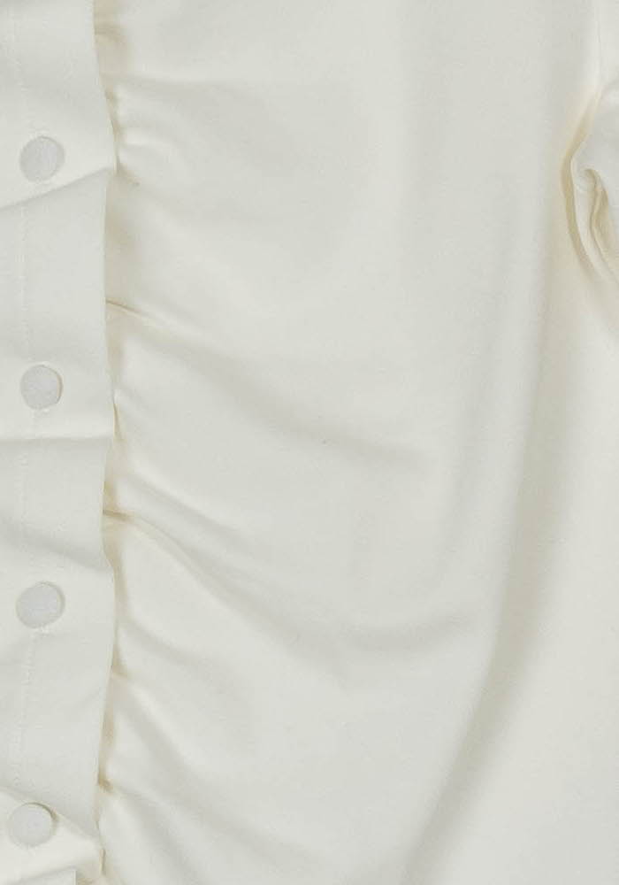 Chemisette Blanche - Taille M/38 de la marque Caroll | PARAD122453 - Vendu par Paradigme - Image 3