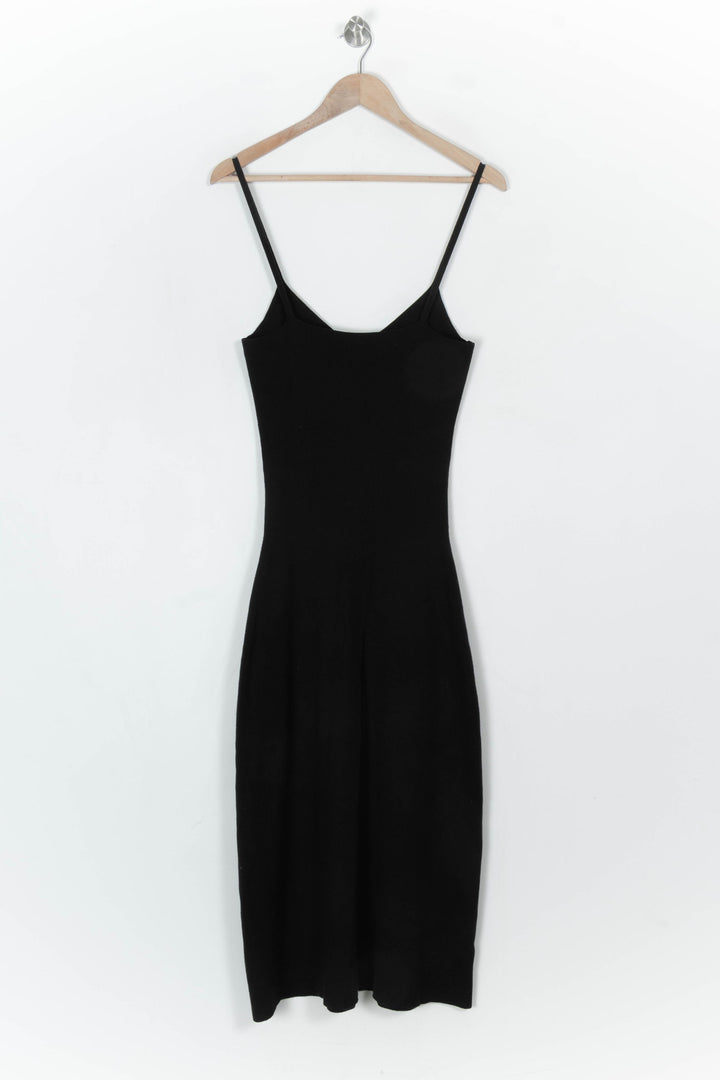 Robe Midi Noire - Taille M/38 de la marque Sézane | PARAD122459 - Vendu par Paradigme - Image 5