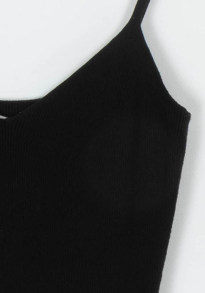 Robe Midi Noire - Taille M/38 de la marque Sézane | PARAD122459 - Vendu par Paradigme - Image 3