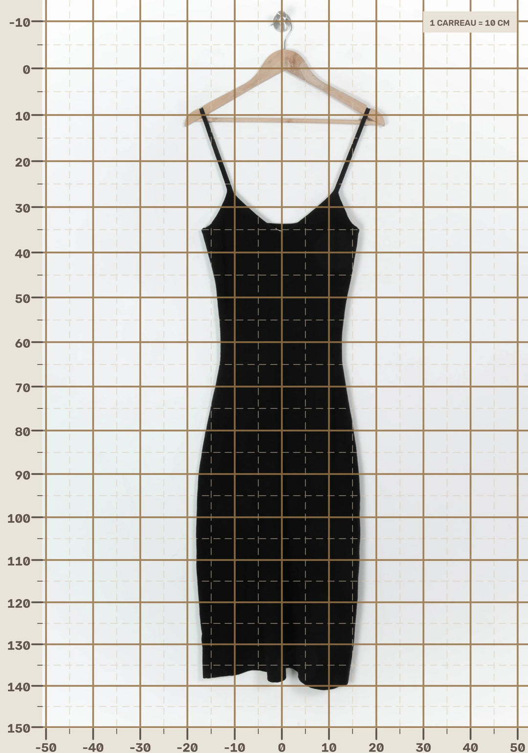 Robe Midi Noire - Taille M/38 de la marque Sézane | PARAD122459 - Vendu par Paradigme - Image 4