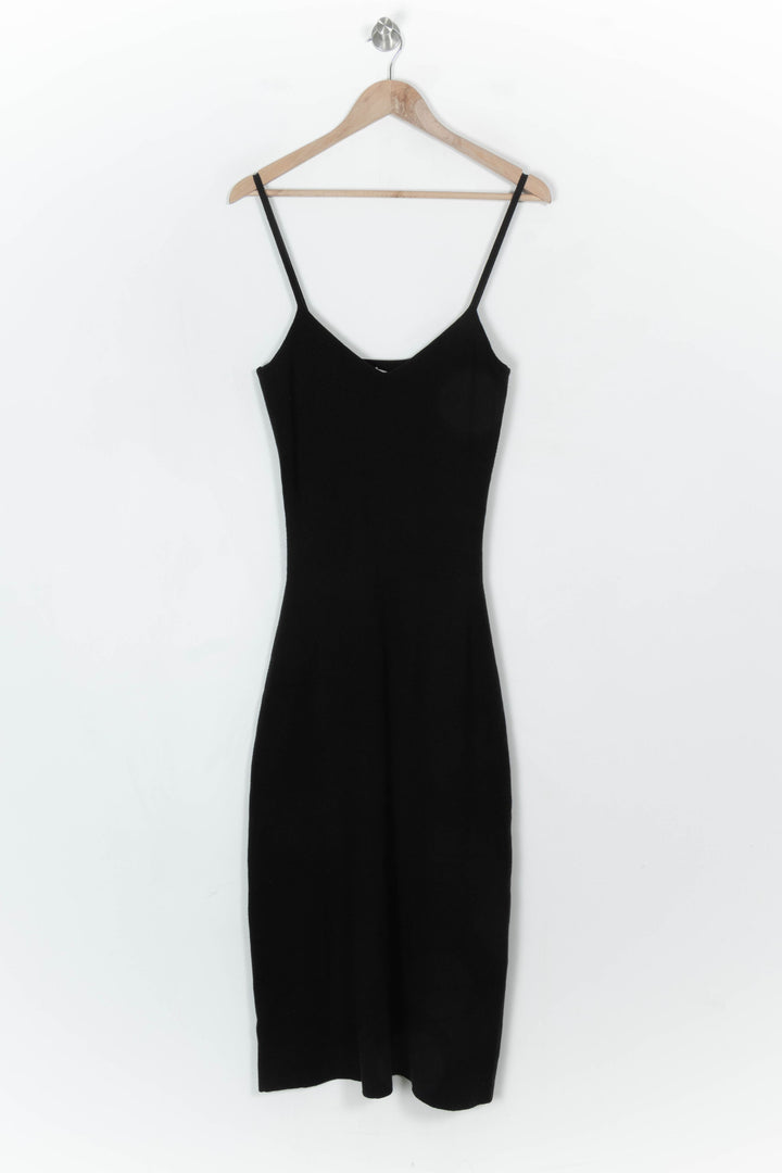 Robe Midi Noire - Taille M/38 de la marque Sézane | PARAD122459 - Vendu par Paradigme - Image 2
