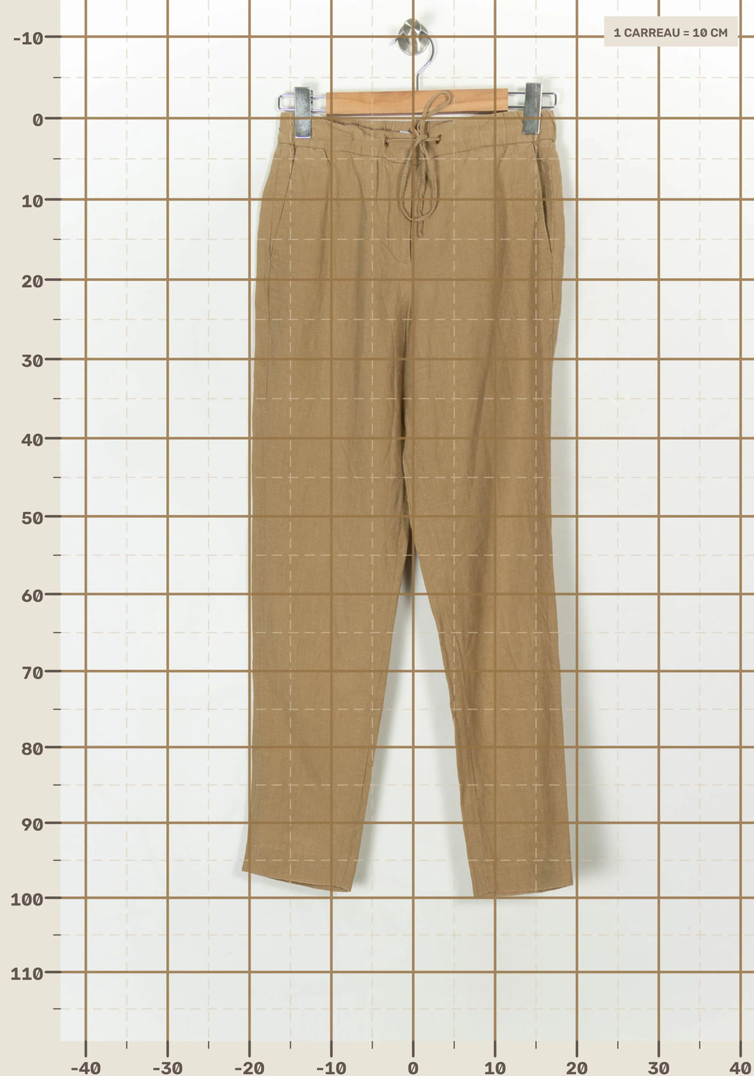 Pantalon Beige - Taille M/38 de la marque Gerard Darel | PARAD122468 - Vendu par Paradigme - Image 4