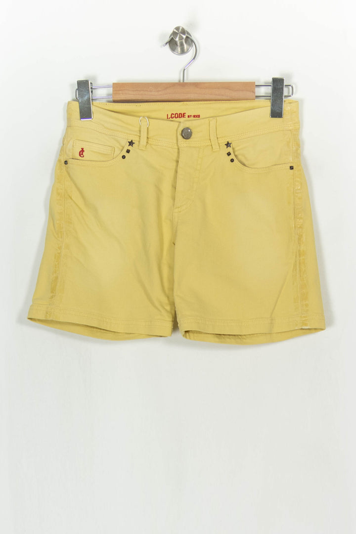 Short Jaune - Taille S/36 de la marque I.Code | PARAD122469 - Vendu par Paradigme - Image 2