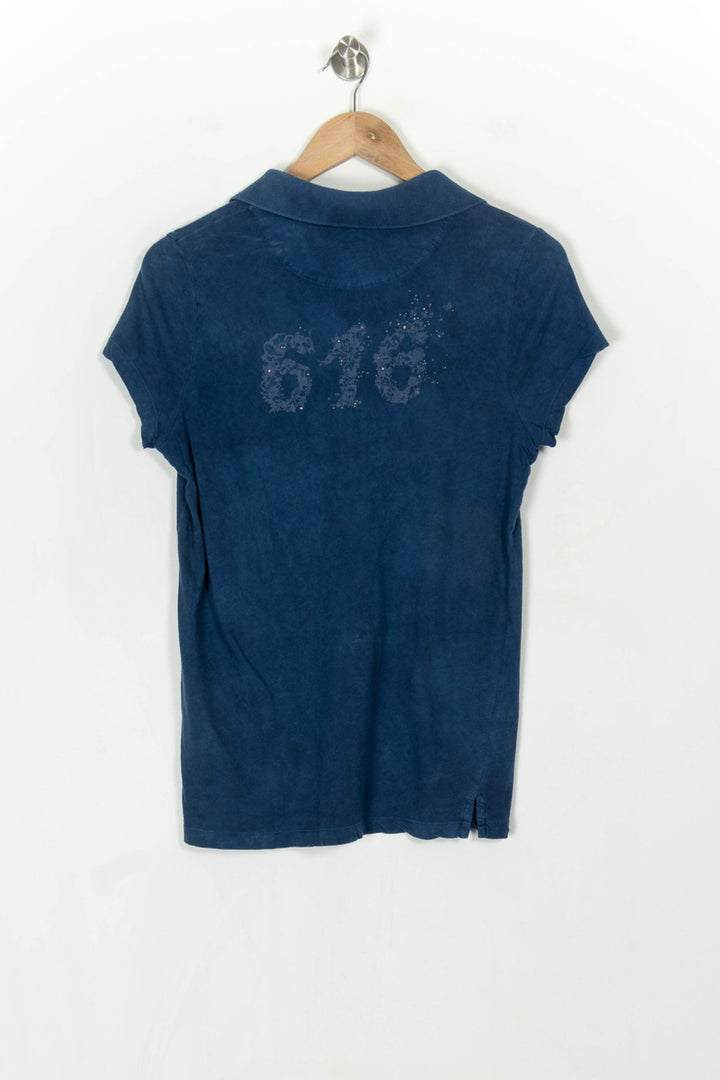 Polo Bleu - Taille XL/42 de la marque IKKS | PARAD122474 - Vendu par Paradigme - Image 5