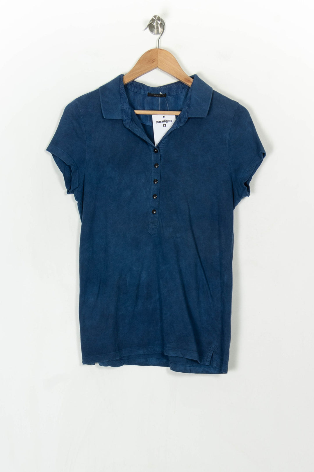 Polo Bleu - Taille XL/42 de la marque IKKS | PARAD122474 - Vendu par Paradigme - Image 2