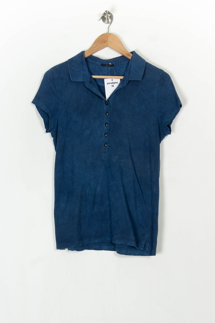 Polo Bleu - Taille XL/42 de la marque IKKS | PARAD122474 - Vendu par Paradigme - Image 2